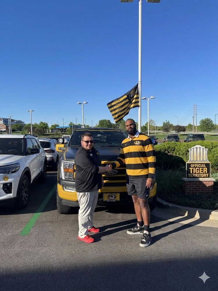 Sold - happy customer with their new vehicle