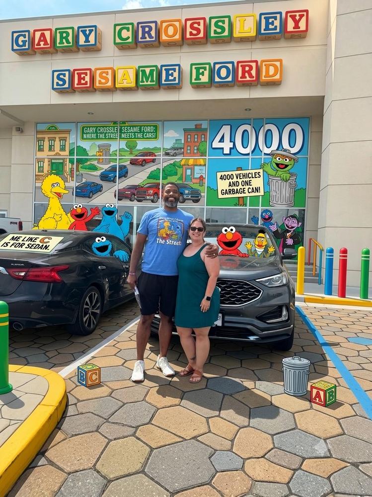 Sold - happy customer with their new vehicle
