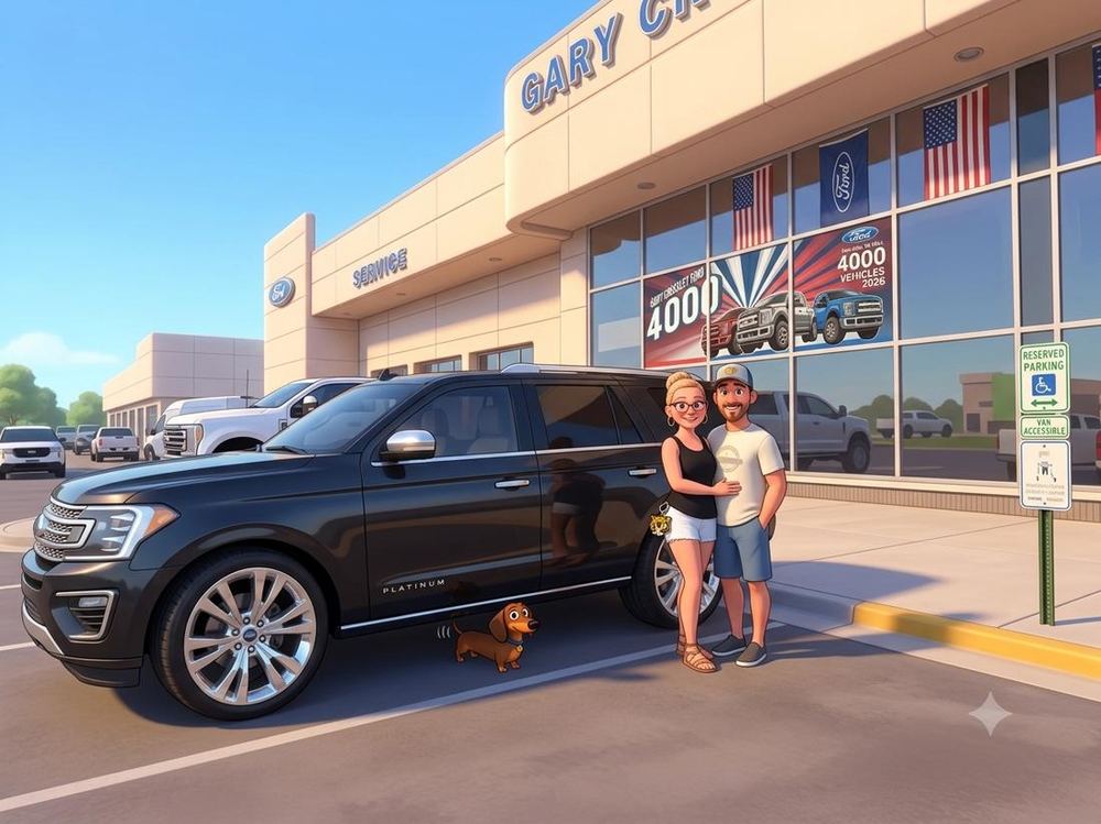 Sold - happy customer with their new vehicle